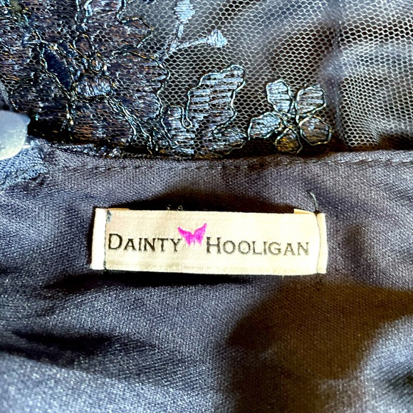 DAINTY HOOLIGAN Blue Lace Dress - Picture 4 of 4